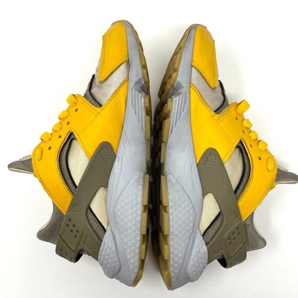 Nike‎ Air Huarache Women's Sz 7 Custom ID Sneakers Yellow Trainer - Picture 3 of 9